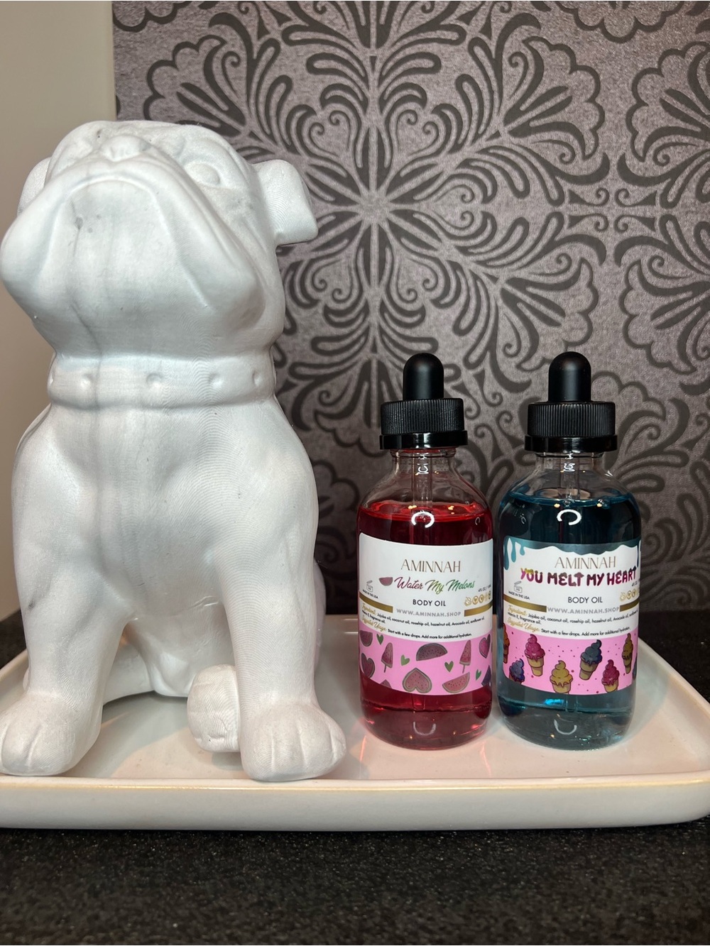 You Melt My Heart & Water my Melons Body Oil Set Aminnah